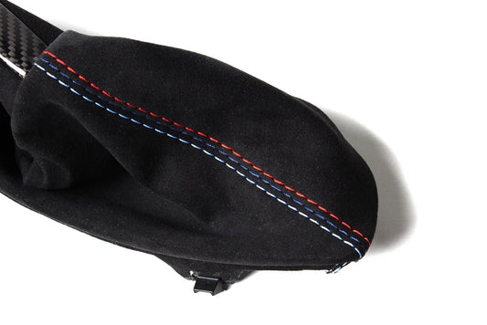 M Performance Carbon Fiber Parking Brake Handle and Alcantara Boot for F80 M3 F82 M4