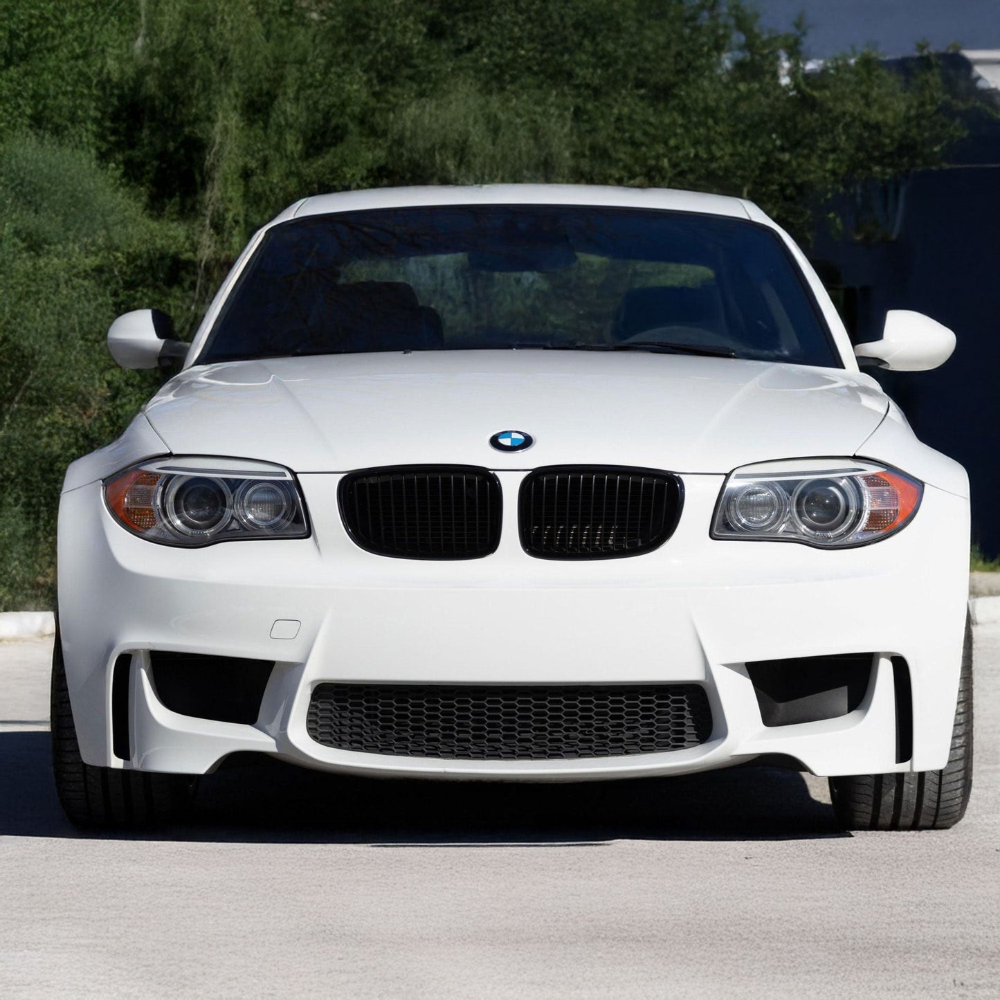 1M Designed E82 Air Front Bumper-Exterior-Silicon Valley Bimmer
