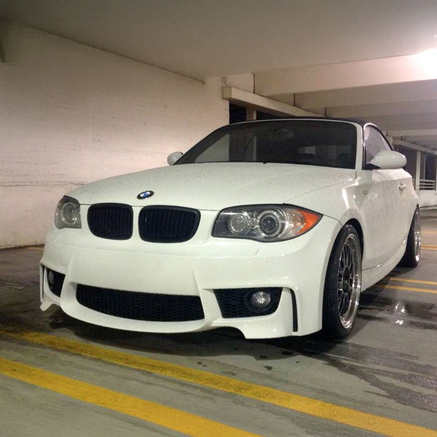 1M Designed E82 Fog Front Bumper-Exterior-Silicon Valley Bimmer