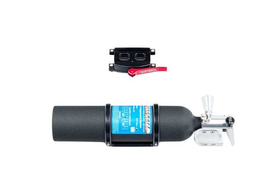 Safecraft PB3 Fire Bottle with Quick-Release Flat Mount - Wrinkle Black