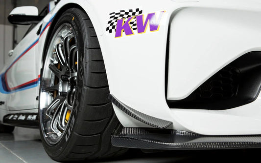 3D Design F87 M2 Carbon Bumper Canard Set-Exterior-Silicon Valley Bimmer