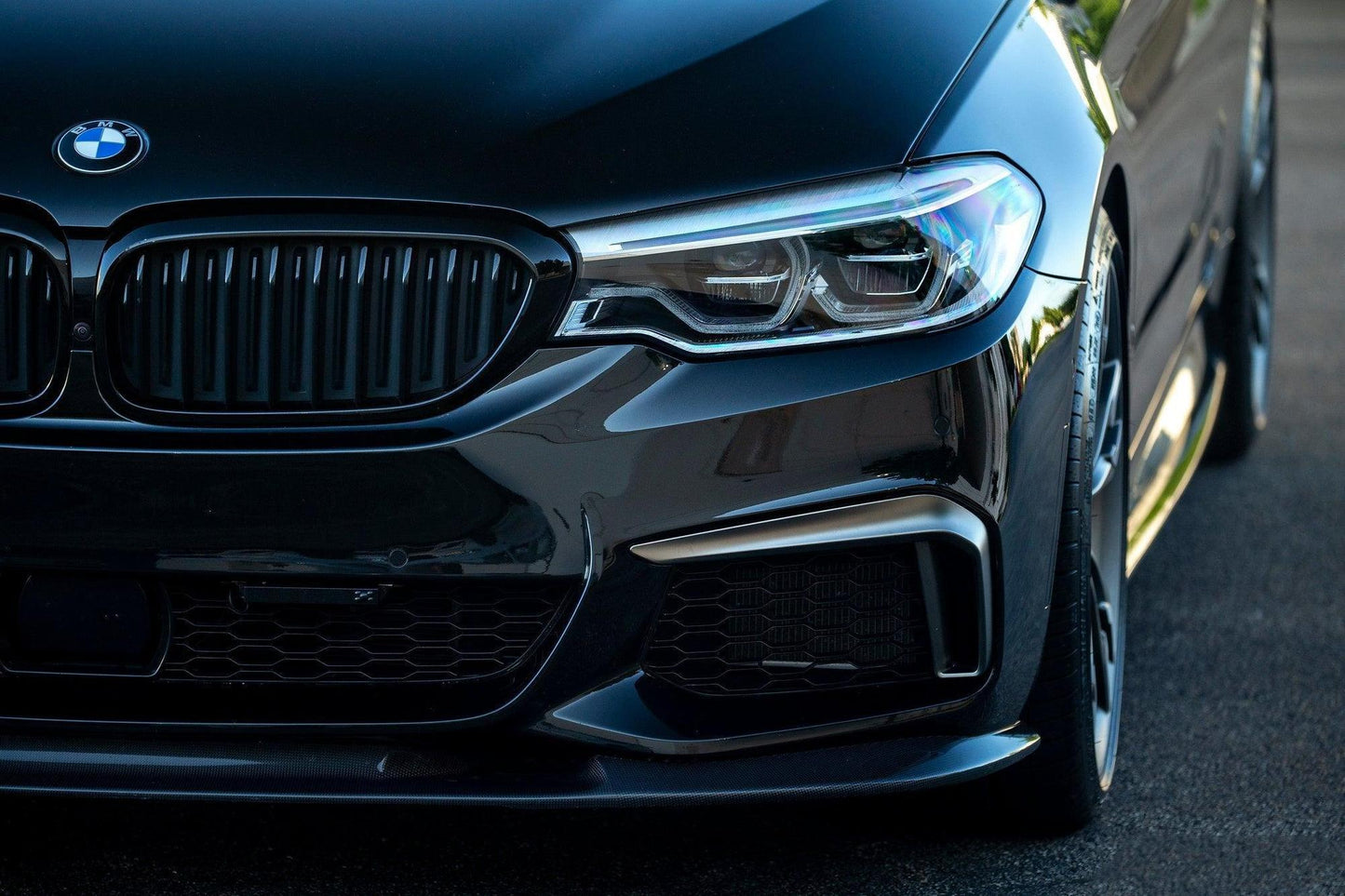 3D Design G30 5-Series Carbon Front Lip-Exterior-Silicon Valley Bimmer