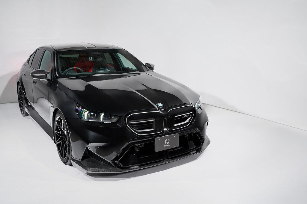 3D Design G90 / G99 M5 Carbon Front Splitter-Exterior-Silicon Valley Bimmer
