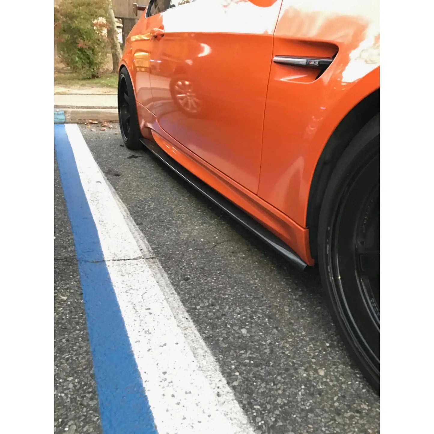 Suvneer E92 M3 Carbon Fiber Side Skirt Extension Splitters