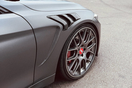 Alpha-N F82 M4 Carbon Vented Front Fender Set