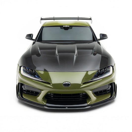ADRO A90 GR Supra Carbon Vented Hood-Exterior-Silicon Valley Bimmer