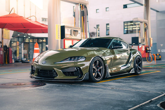 ADRO A90 GR Supra Front Bumper & Lip Kit-Exterior-Silicon Valley Bimmer