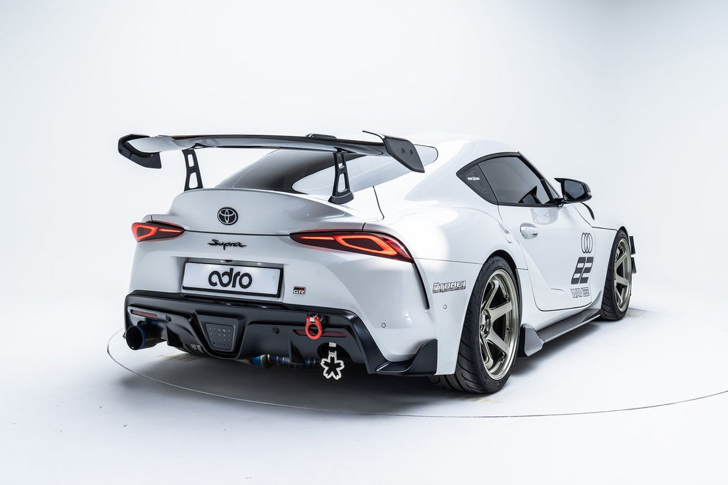 ADRO A90 Supra AT-R2 Wing V2 Upright Set-Exterior-Silicon Valley Bimmer