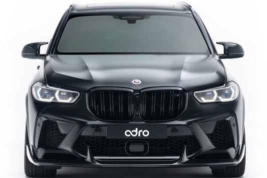 ADRO F95 X5M Pre-LCI Carbon Front Lip-Exterior-Silicon Valley Bimmer