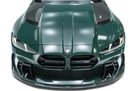 ADRO G8X M3 / M4 Carbon Vented Hood - V2-Exterior-Silicon Valley Bimmer