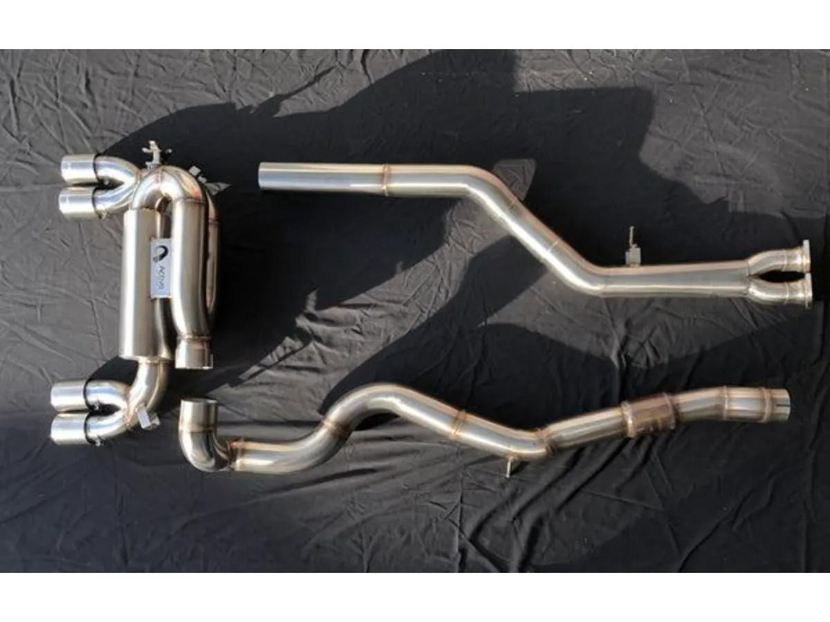 Active Autowerke F8x M3 M4 Signature Exhaust System Includes Active F-Brace-Exhaust-Silicon Valley Bimmer