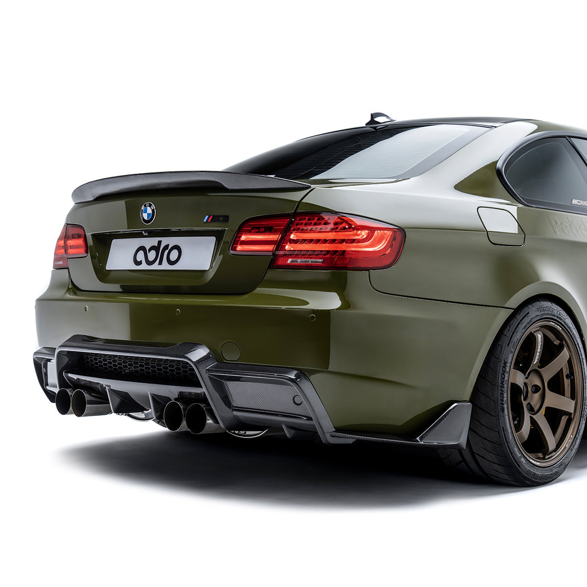 Adro BMW E92 M3 Rear Diffuser-Exterior-Silicon Valley Bimmer