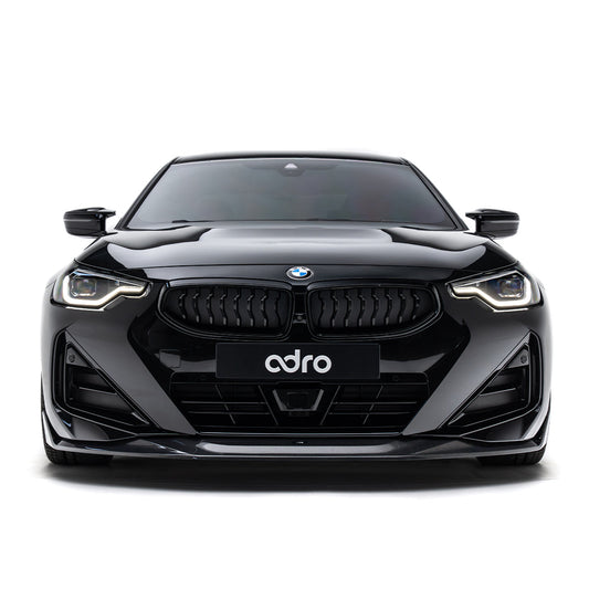 Adro BMW G42 M240i Carbon Fiber Front Lip-Exterior-Silicon Valley Bimmer