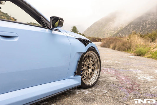 Alpha-N G87 M2 Carbon Vented Front Fender Set - V4 with Blades-Exterior-Silicon Valley Bimmer