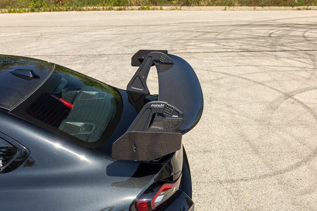 Alpha-N G87 M2 GT3 Swan Neck Rear Wing-Exterior-Silicon Valley Bimmer