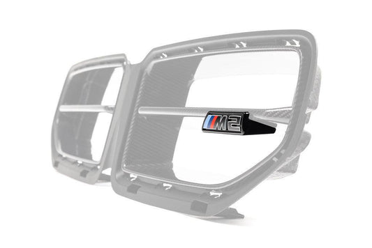Alpha-N G87 M2 LCI Front Grille Emblem Retainer w/ BMW OEM M2 Badge-Exterior-Silicon Valley Bimmer