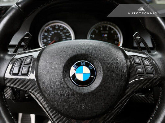 AutoTecknic Carbon Competition Shift Paddles - BMW E9X M3 | E70 X5M | E71 X6M M-DCT-Interior-Silicon Valley Bimmer