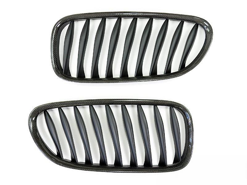 AutoTecknic Carbon Fiber Front Grille Set - E85 Z4 / Z4M-Exterior-Silicon Valley Bimmer