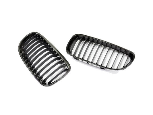 AutoTecknic Carbon Fiber Front Grille Set - E90/ E91 3-Series LCI-Exterior-Silicon Valley Bimmer