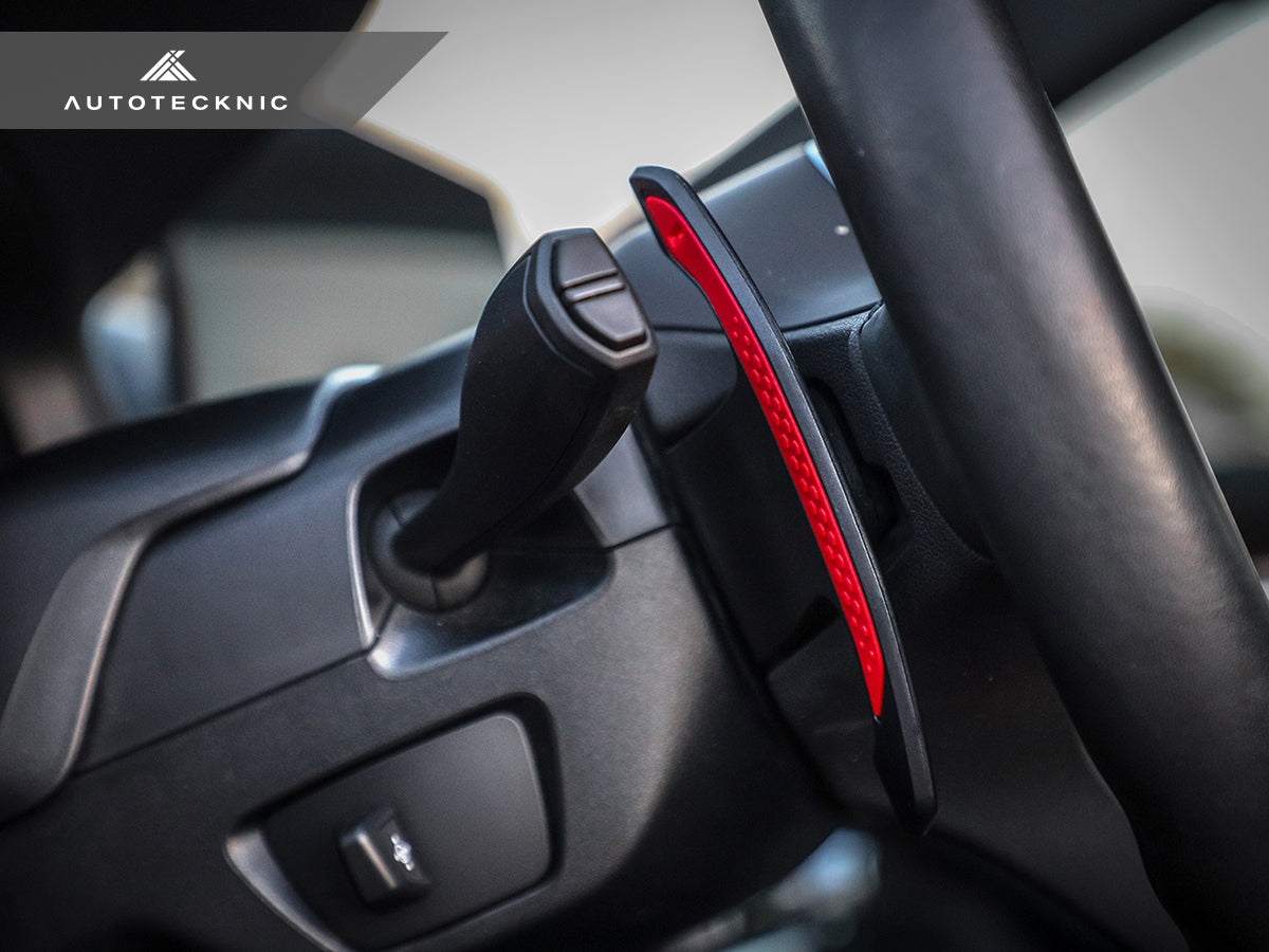 AutoTecknic Carbon Fiber Pole Position Shift Paddles - F90 M5-Interior-Silicon Valley Bimmer