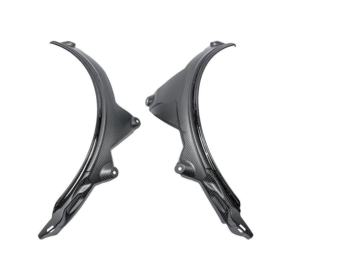 AutoTecknic Carbon Fiber Rear Wheel Arch Extension Set - F93 M8 Gran Coupe-Exterior-Silicon Valley Bimmer
