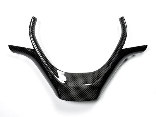 AutoTecknic Carbon Fiber Steering Wheel Trim - F20 1-Series | F22 2-Series | F30/ F34 3-Series | F32/ F36 4-Series-Interior-Silicon Valley Bimmer