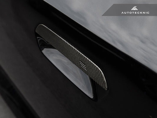 AutoTecknic Dry Carbon Door Handle Trim Set - G42 2-Series Coupe-Exterior-Silicon Valley Bimmer