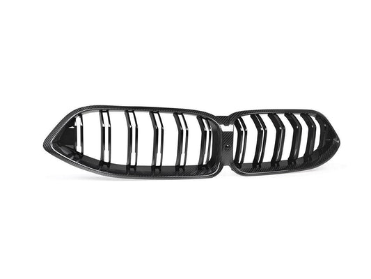 AutoTecknic Dry Carbon Dual-Slats Front Grille - F91/ F92/ F93 M8-Exterior-Silicon Valley Bimmer