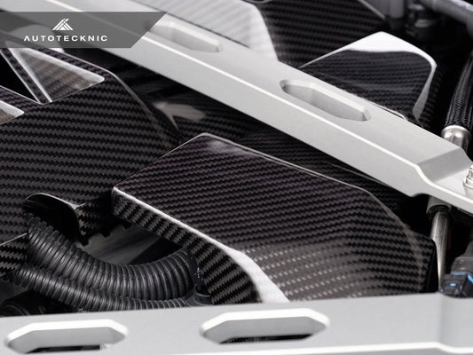 AutoTecknic Dry Carbon ECU Battery Terminal Cover - G87 M2-Exterior-Silicon Valley Bimmer
