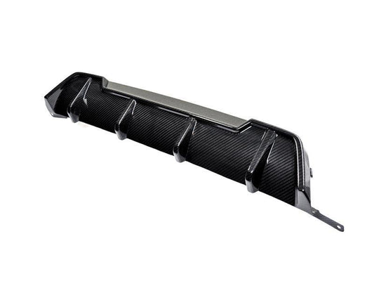 AutoTecknic Dry Carbon Extended-Fin Competition Rear Diffuser - G20 3-Series-Exterior-Silicon Valley Bimmer