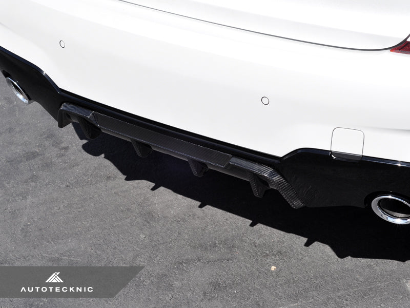 AutoTecknic Dry Carbon Extended-Fin Competition Rear Diffuser - G20 3-Series-Exterior-Silicon Valley Bimmer