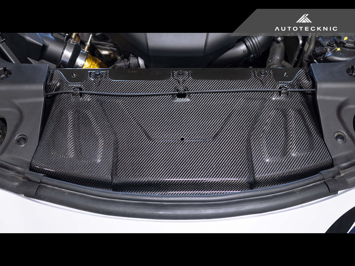 AutoTecknic Dry Carbon Fiber Cooling Shroud - A90 Supra-Exterior-Silicon Valley Bimmer