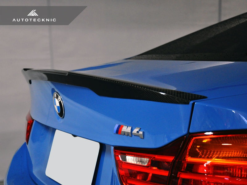 AutoTecknic Dry Carbon Fiber Performante Trunk Spoiler - F82 M4 | M4 Competition-Exterior-Silicon Valley Bimmer