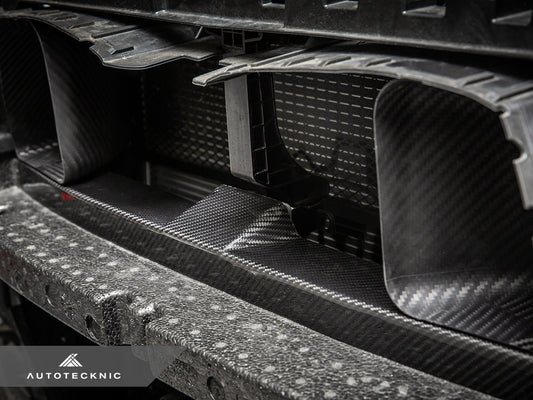 AutoTecknic Dry Carbon Front Bumper Crash Foam Cover - G82/ G83 M4