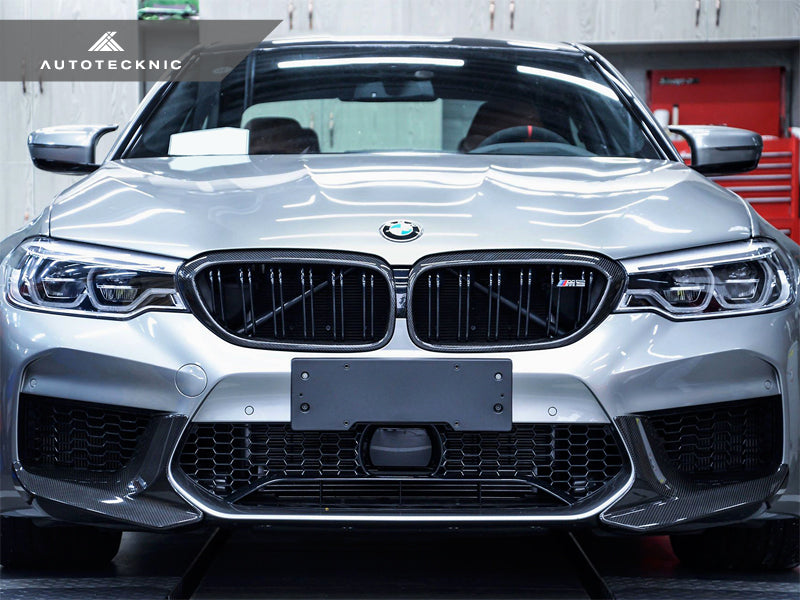AutoTecknic Dry Carbon Performante Aero Splitters - F90 M5 | F90 M5 Competition Pre-LCI-Exterior-Silicon Valley Bimmer