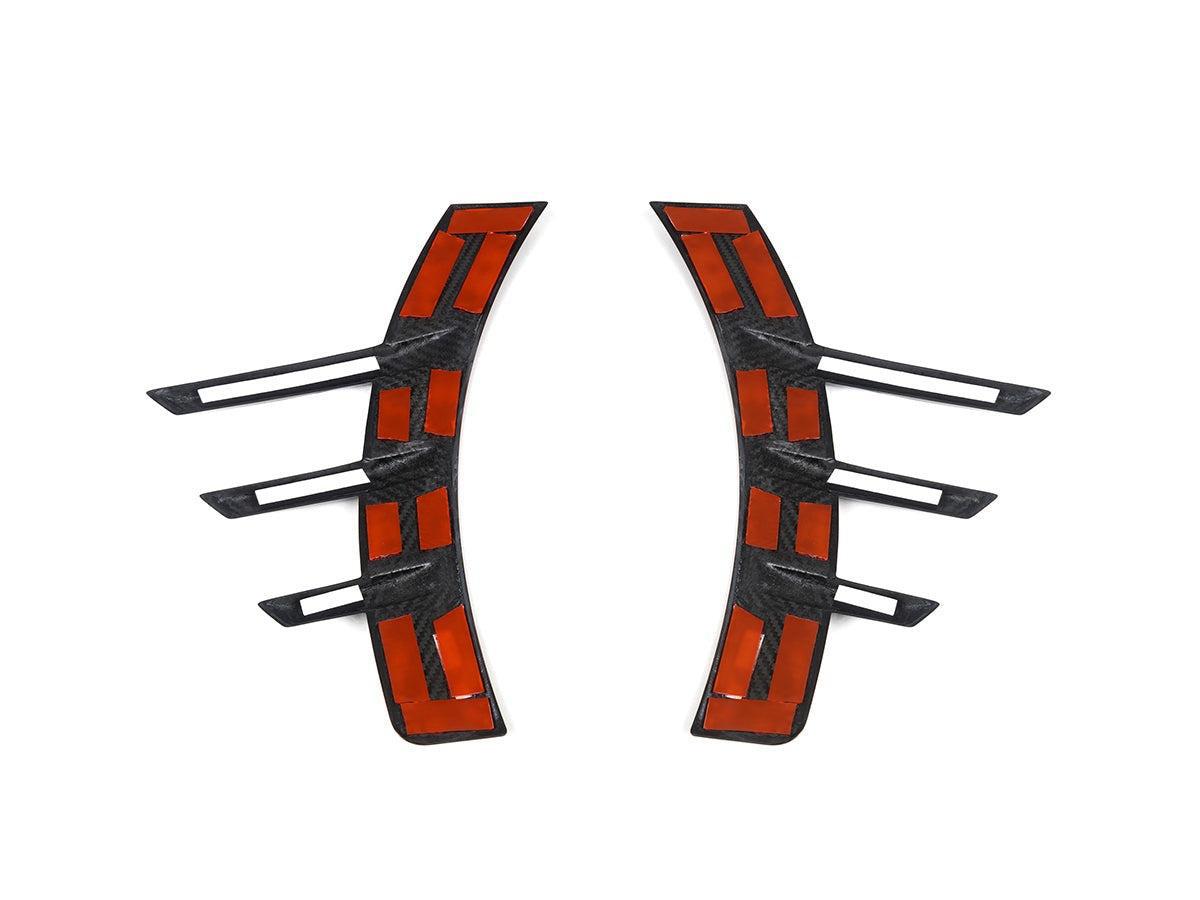 AutoTecknic Dry Carbon Rear Fender Arch Trim Set - G87 M2-Exterior-Silicon Valley Bimmer