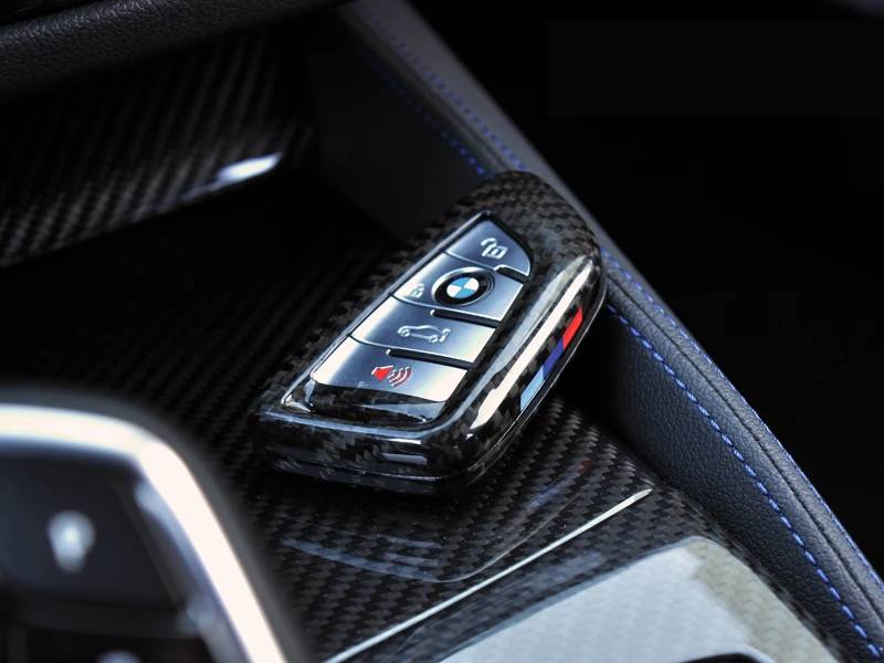 AutoTecknic Dry Carbon Remote Key Case - G14/ G15/ G16 8-Series-Lifestyle-Silicon Valley Bimmer