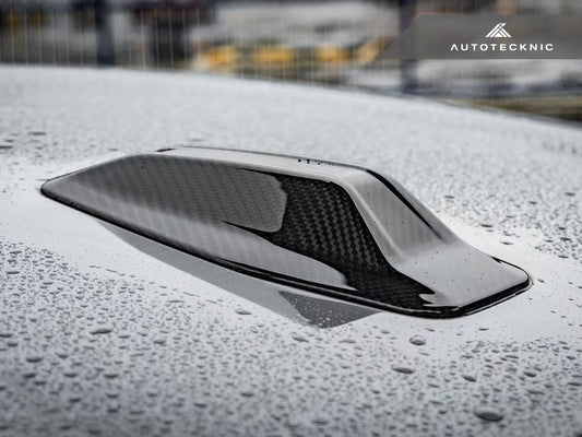 AutoTecknic Dry Carbon Roof Antenna Cover - G26 4-Series Gran Coupe-Exterior-Silicon Valley Bimmer