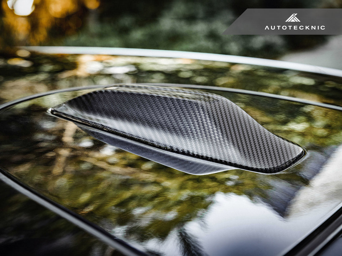 AutoTecknic Dry Carbon Roof Antenna Cover - G60 5-Series | G70 7-Series-Exterior-Silicon Valley Bimmer