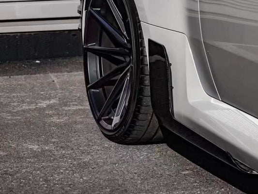 AutoTecknic Dry Carbon Side Skirt Winglet Set - G87 M2-Exterior-Silicon Valley Bimmer