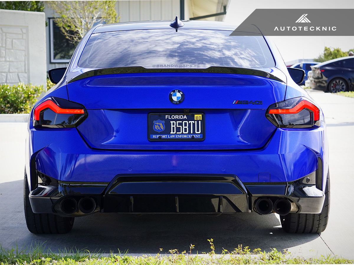 AutoTecknic Dry Carbon Versus Trunk Spoiler - G87 M2-Exterior-Silicon Valley Bimmer