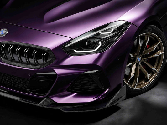 AutoTecknic Dual-Slat Carbon Fiber Front Grille Set - BMW G29 Z4-Exterior-Silicon Valley Bimmer