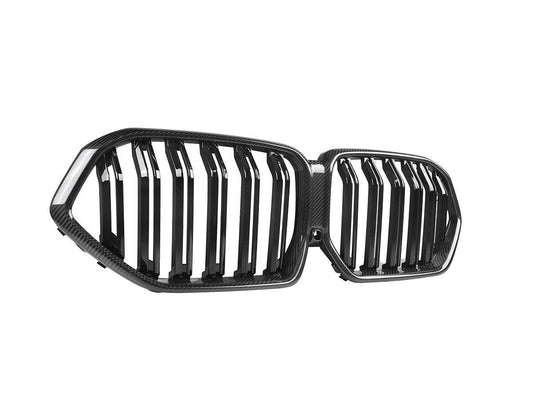 AutoTecknic Dual-Slats Dry Carbon Front Grille - G06 X6 Pre-LCI-Exterior-Silicon Valley Bimmer