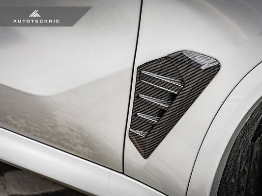 AutoTecknic Full Carbon Side Vent Set - F95 X5M LCI | G05 X5 LCI-Exterior-Silicon Valley Bimmer