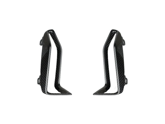 AutoTecknic G20 3-Series M-Sport Dry Carbon Front Bumper Grille Trim Set-Exterior-Silicon Valley Bimmer