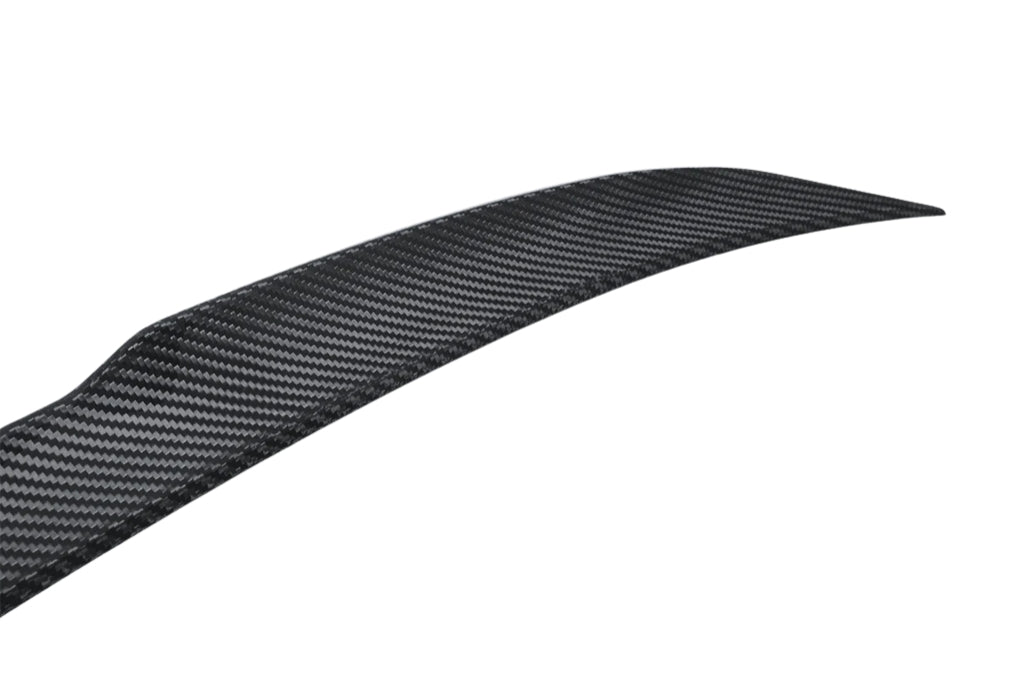AutoTecknic G80 M3 / G20 3-Series Dry Carbon V1 Elevated Trunk Spoiler-Exterior-Silicon Valley Bimmer