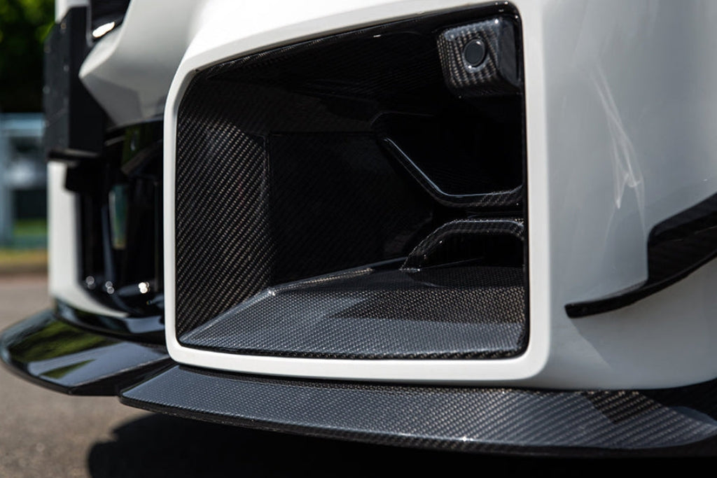 AutoTecknic G87 M2 Dry Carbon Podium Front Bumper Lower Vent Set-Exterior-Silicon Valley Bimmer