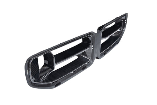 AutoTecknic G87 M2 Dry Carbon Podium Front Grille-Exterior-Silicon Valley Bimmer