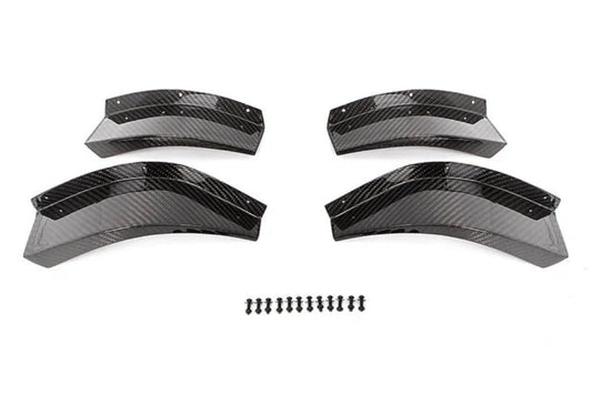AutoTecknic G8X M3 / M4 Dry Carbon GT4 Bumper Canard Set-Exterior-Silicon Valley Bimmer
