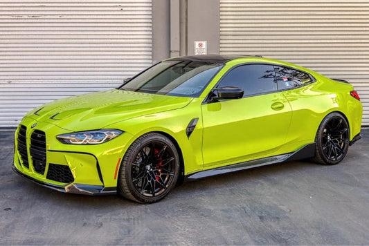 AutoTecknic G8X M3 / M4 Dry Carbon Performante Side Skirt Set-Exterior-Silicon Valley Bimmer